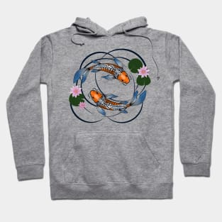 Fish and Lily Pads Hoodie